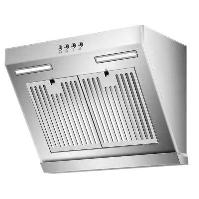 China Hotel range hood side-suction type household simple stainless steel kitchen ventilator small size apartment kitchen ventilator for sale