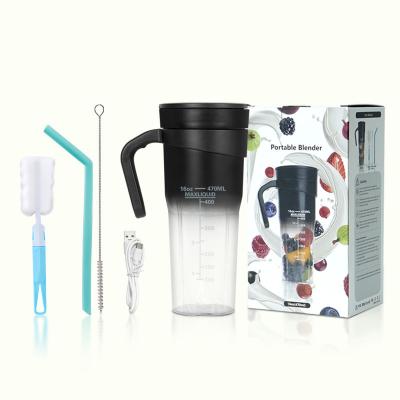 China Automatic cleaning Mini juicer manufacturer Portable multifunctionalUSBCharging juice cup Fruit electric blender stirring for sale