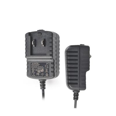 China Interchangeable DC 9v 20ma 50ma 200ma 250ma 0.25a 400ma 500ma 0.5a AC Power Supply AC UL Wall Mount Power Adapters YHY-09000200 for sale