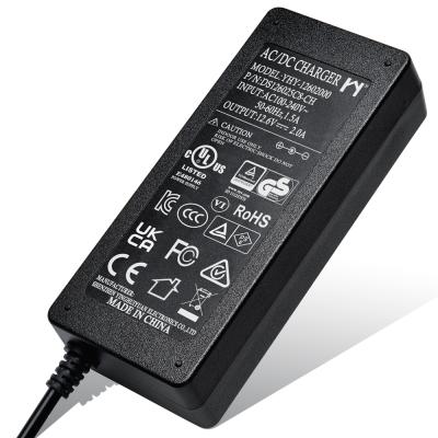 China Hot Selling Desktop Power Charger 12.6v 2a 2000ma Charging Li-ion Battery Charger with kc safety for sale