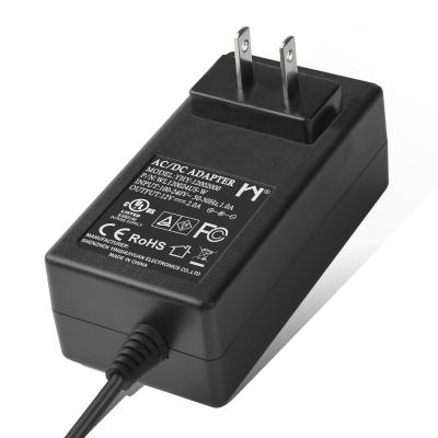 China 12volt 2 amp adapter 12v 2 amp power adapter 5525 mm YHY-12002000 for sale