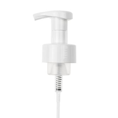 China Spill No 43/410 White Clip Lock Plastic Foam Pump Dispenser For Personal Skin Care Shampoo Hand Sanitizer for sale