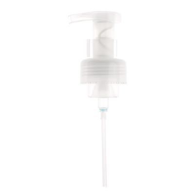 China Wholesale 43mm High Quality Non-Refillable Pump Foaming Dispenser Without Cap For Plastic Bottle, Cosmetic Products for sale