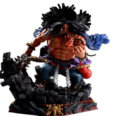 China Funny Kaido Collectible Model Toy Anime Statue One Piece PVC Action Number 19cm for sale