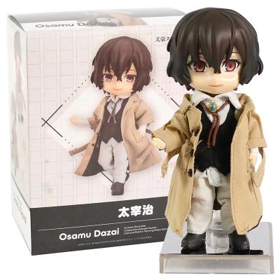 China Funny Versions Bungo Stray Dogs of Q Dazai Osamu in Comics Toy Anime Figure for sale