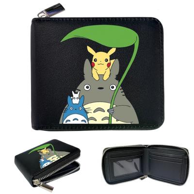 China 15 Styles Waterproof My Neighbor Totoro Zipper Cartoon Anime Wallet and Purse for sale