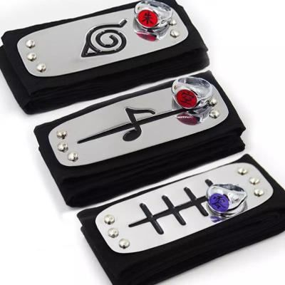 China Ring Headband Toys Sports Cool Gift Uchiha Itachi Hidan Deidara Orochimaru Iwagakure Akatsuki Anime Cosplay for sale