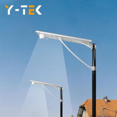 China Double pole 100w commercial solar ROAD smart modular street light integrated system ip67 high lumens with camera for sale