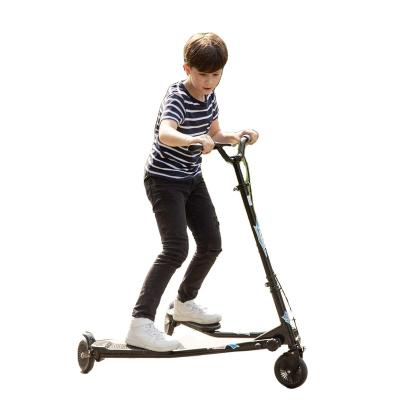 China Deluxe Swing Bustle Scooter, 3 Wheel Drifting Scooter with Adjustable Height/Folding Kick Scooter for Kids and Adults Age 6+ for sale