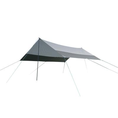 China Portable 3*4 Sun Protection Sunshade Shelter Sun Shade Tent Outdoor Camping Portable Rainfly Tarp Beach Tent for sale