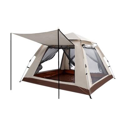 China Extended Type Quick-Opening Customization Outdoor Fully Automatic Tent Camping Cradle Tent Camping Park 5-8 Fully Automatic Tent for sale