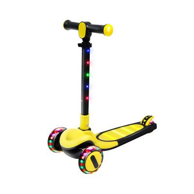 China Child customization kids scooter folding lighting scooter kids tricycles kick scooter for sale