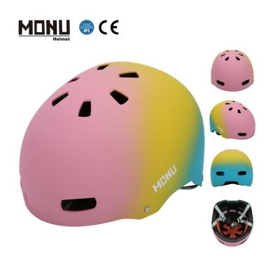 China OEM Key MONU Safe Scooter Helmet Skateboard Skating Helmet For Skiing for sale