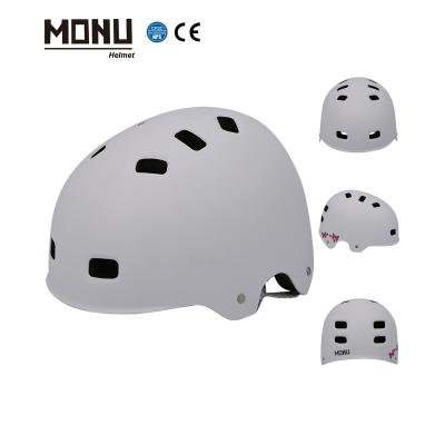 China MONU Wholesale Helmet Adult Unisex Professional Skateboarding Head Protection Safety Helmet For Skating for sale