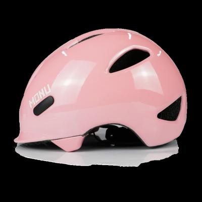 China Compounds MONU Factory Bike Skateboard Helmets Outdoor CE Safety Bike Bicycle Cycling Helmet For Kids Children for sale