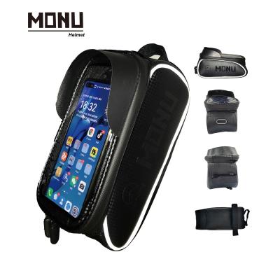 China Waterproof Outdoor Cycling Riding Bicycle Bags Waterproof Custom With Mobile Phone Screen Touch Bicycle Package OEM EVA For Adults for sale