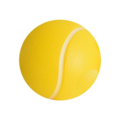 China Customizable Yellow Training Ball 8cm Hand Strength Increase Emotional EVA Rehab Duct Ball for sale