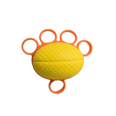 China Silica gel+ EVA Elliptical separation finger grip ball hemiplegia rehabilitation training ball to restore hand strength for sale