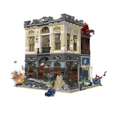 China DIY TOY 89102 2836pcs/set MOC-41175 10251 Brick Bank - Apocalypse Version Create Expert Building Blocks For Kids Christmas Gifts for sale