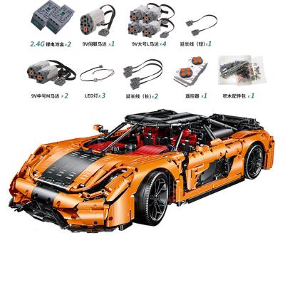 China DIY TOY Super Racing Car Koenigseggs APP Remote Car J905 MOC-30506 4239+pcs/set Technic Building Block Bricks Children Christmas Gifts for sale