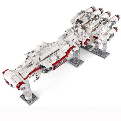 China DIY PLAY Star 21003 moldking MOC Battles 05046 Compatible Tantive IV Blockade Runner Model Building Blcoks Bricks Toy Children Gift for sale