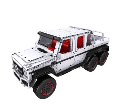 China DIY PLAY 13061 G63 6x6 1:10 Technic Radio Control Cars 3686+pcs/set Building Block Bricks For Kids Christmas Gifts for sale