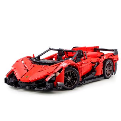 China DIY PLAY 13079 MOC-10559 20091 Veneno Lamborghinis mouldking tech roadster Model Building Blocks Bricks kids DIY toys gifts for sale