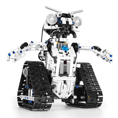 China DIY TOY MouldKing 15046 RC Robot Education Building Block Creator City Remote Control Smart Robot Car Weapon Brick Toys Gifts for sale