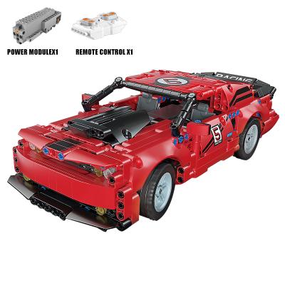 China Technic DIY TOY MOLD KING Building Blocks 15017 RC Motorized Red Challenger Racing Car Toys Assembly Children Christmas Gift for sale