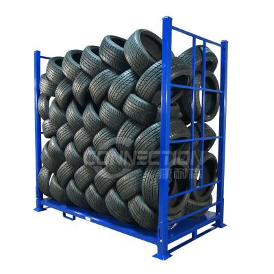 China Corrosion Protection Commercial Tire Rack Heavy Duty Piling Stillage for sale