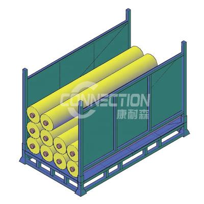 China Tire Textile Mat Stacking Mail Pallet Rack for sale