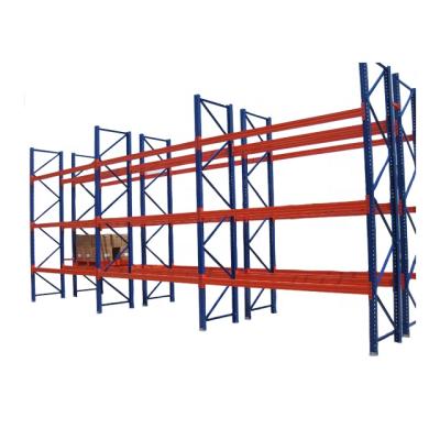 China Logistics Heavy Duty Industrial Pallet Racking Warehouse Pallet Storage And Racking for sale