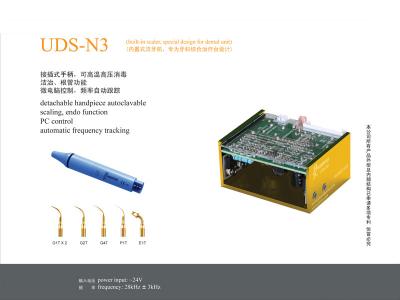 China Specht ingebouwde ultrasone piezo pulsteller uds-N3 met het afneembare handpiece, Schrapen en endofunctie Te koop