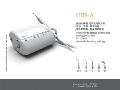 Chine Écailleur ultrasonique dentaire compatible du pivert SME UDS-A avec la graduation multifonctionnelle détachable de Handpiece, perio, endo à vendre