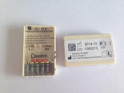 China Root Canal Dentsply Rotary Files C + Endodontics Files For Catheterization for sale