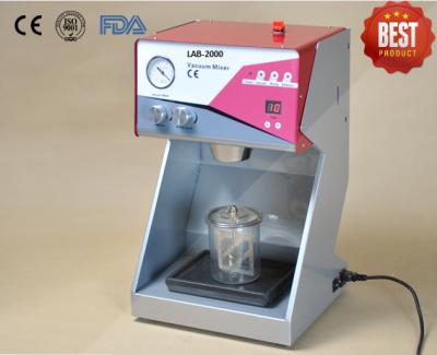 China Variable Speed Dental Lab Equipment Plaster Vacuum Investment Mixer LAB - 2000C for sale