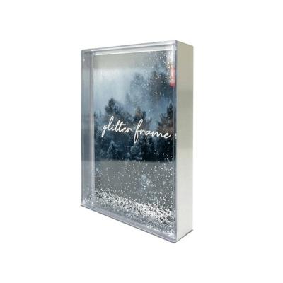 China Factory Price Eco - Friendly Liquid Glitter Photo Frame Durable Water Frame For Photo for sale