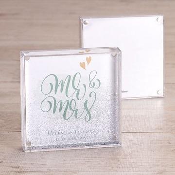 China 4x4, 4x6, 5x7 Plastic Glitter Magnetic Frame for sale