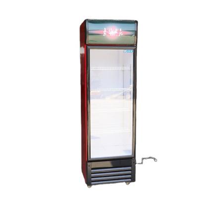 China Single-temperature North America Market Top 10 Commercial Display Freezer Beverage Fridge Commercial Beverage Display Cooler for sale