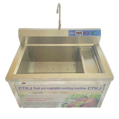 China Fully Automatic High Efficiency Vegetable And Fruit Washing Machine for sale