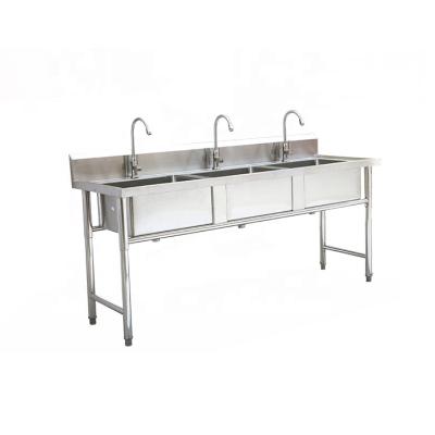 China 201/304 stainless steel 304 grade single double bowl sinks portable stainless steel sink hand wash sink for sale