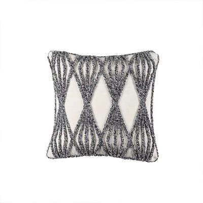 China Handmade Modern Nordic Style Decorative Cushion Cover Home Decor Geometry Ornate Cushion Cover for sale