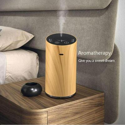 China Car USB Portable Home Appliances Recharged Diffuser Mini Smart Scent Essential Oil Nebulizer Car Aroma Diffuser Waterless for sale