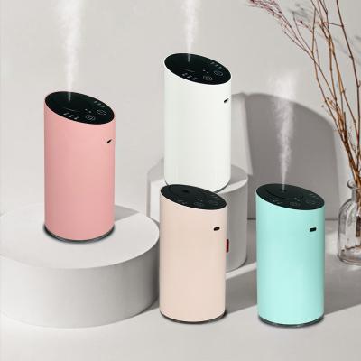 China Electric Essential Oil Waterless Diffuser Nebulizer Car USB Rechargeable Nano Cool Mist Car Aroma Diffuser for sale