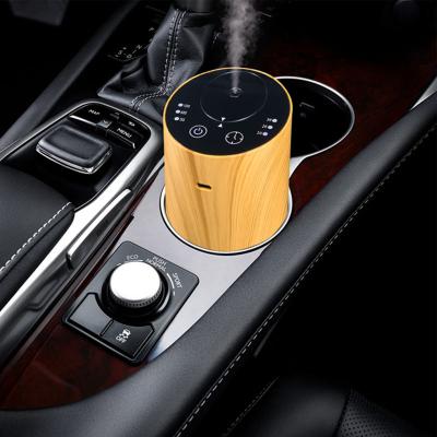 China Mini Smart Car Aroma Diffuser USB Mini Recharged Pure Essential Waterless Car Essential Oil Nebulizer Electric Car Aroma Diffuser for sale