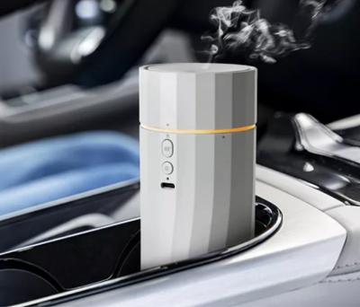 China USB Rechargeable Car Air Mist Aroma Essential Oil Car Diffuser Air Diffuser Portable Battery Operated Cool Humidifier for sale