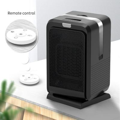 China 2022 Hot Selling Mini Home Room Office Bedroom Space Hotel Personal Desk Electric Fan PTC Portable Heaters for sale