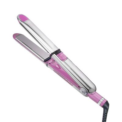 China Professional hair straightener car hair straightener homeuse flat iron 2 in 1 hair curler straightener for sale