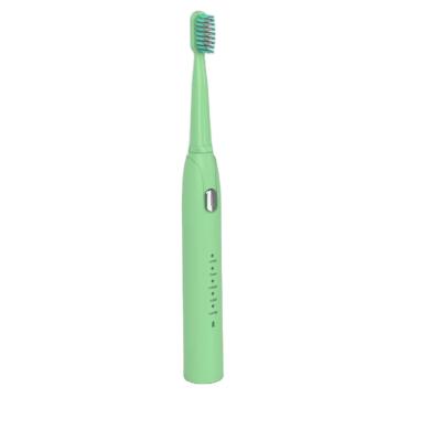 China USB Rechargeable Electric Tooth Brushes High Frequency Vibrating Plastic Toothbrush Soft Toothbrush for sale