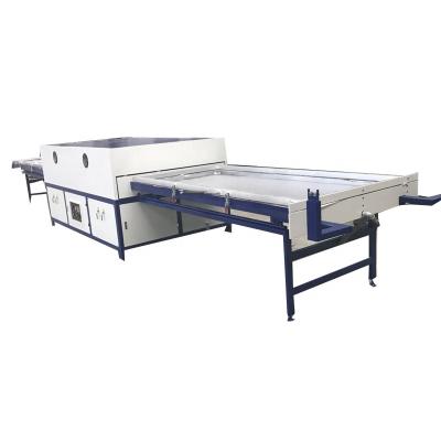 China solid wood board PVC sheet vacuum membrane press machine veneer vacuum press machine for door for sale